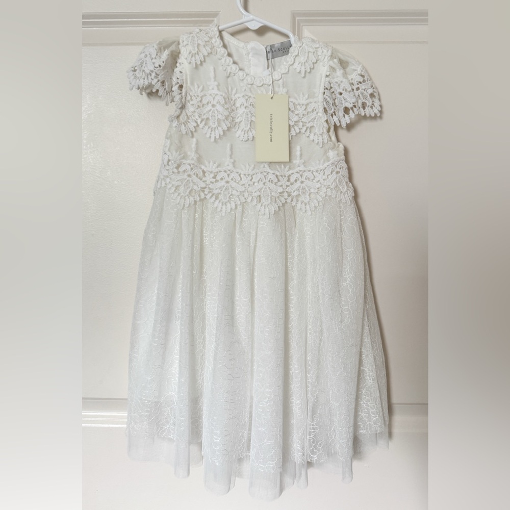 NWTs - Flower Girl / Communion Dress White Lace